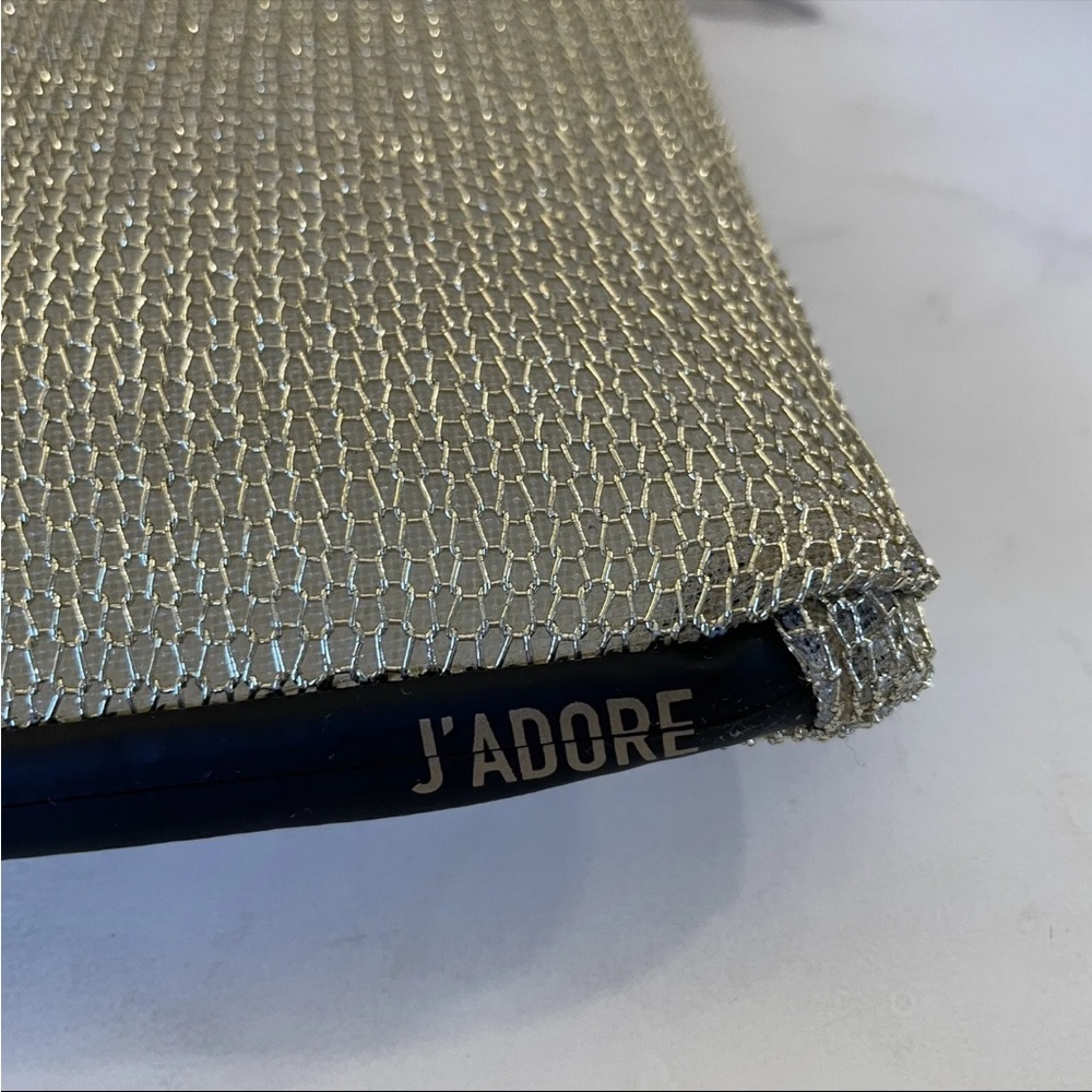 Brand New Dior Makeup Bag Gold Mesh J’Adore